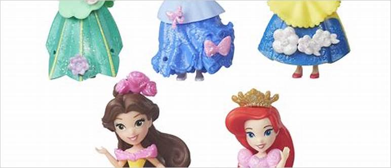 Disney small princess dolls